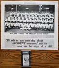 MICKEY MANTLE Rookie HUGE Yankees Team Photo Joe DiMaggio Oct. 1951+ YOGI 1947 — photo 1