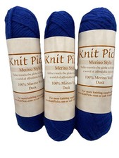 3 Knit Picks Merino Style 100 Merino Dusk