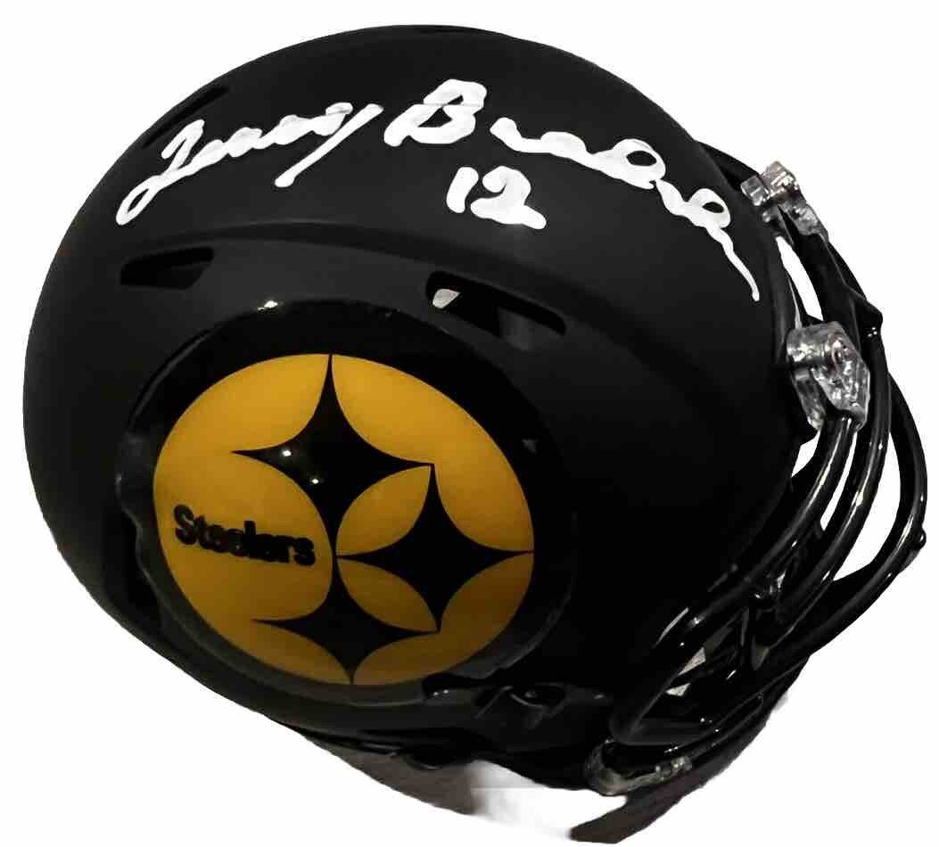 Terry Bradshaw Autographed Signed Pittsburgh Steelers () mini football helmet BECKETT BM02833 