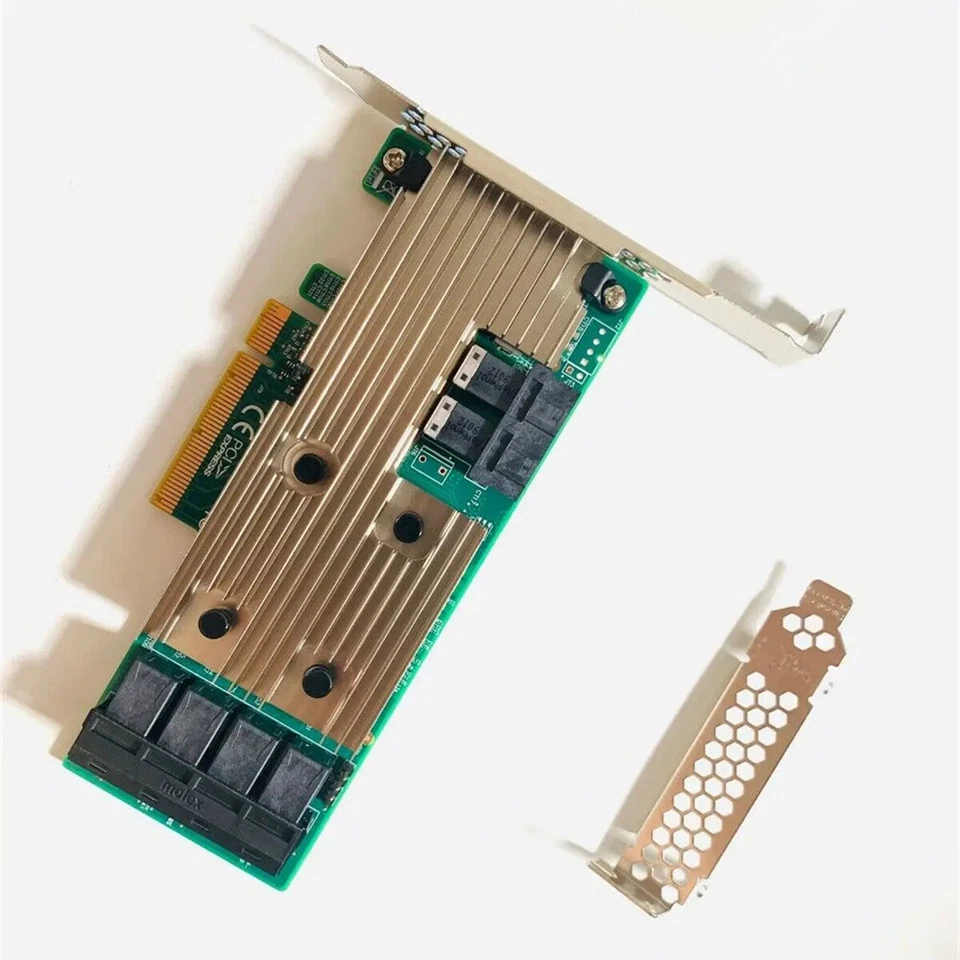 1 x 9305-24i Controller Card 24-Port SAS 12Gb pci-e 3.0 IT Mode Controller Card - Image 3 of 4