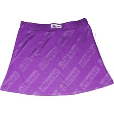 Ellesse Lieta Ladies Mini Skirt Tennis Summer Stretch 1352.6oz Lila Elastic Band