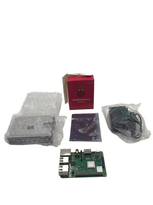 Raspberry Pi 3 Model B Plus (B+) Single Board Computer Kit - New Open Box