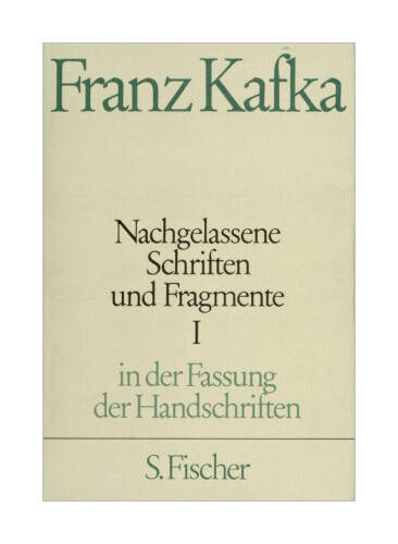 Thumbnail - Nachgelassene Schriften Und Fragmente, In Der Fassung Der