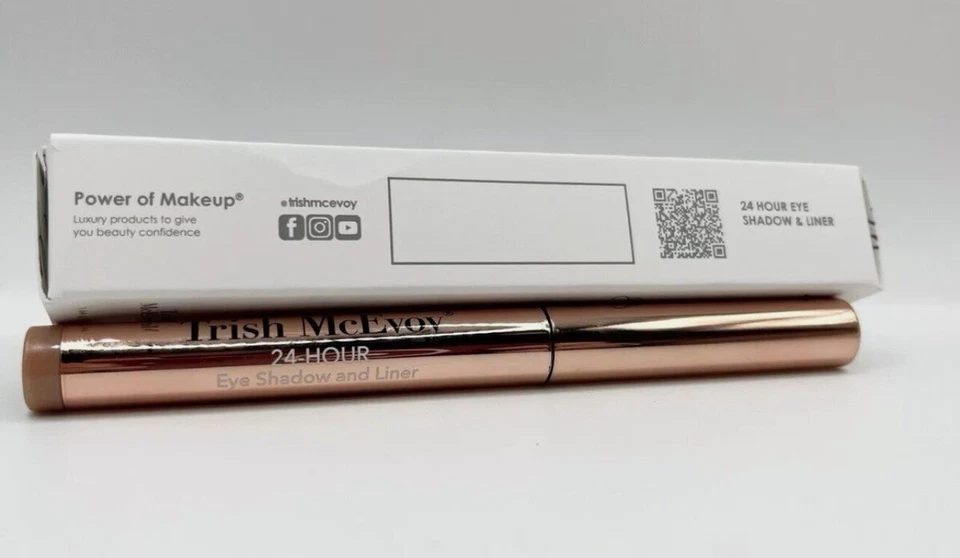 Delineador de sombras de ojos Trish McEvoy 24 horas cuarzo rosa 0,058 oz 1,64 g NUEVO EN CAJA Y Foto 2 de 3
