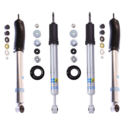 Bilstein B8 5100 Front & Rear Shocks for 16-23 Toyota Tacoma 4WD 0-1'' Rear Lift