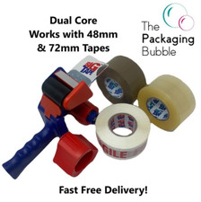Big Tape Packaging Tape Dispenser Gun 50mm Width 50mm & 76mm Dual Core Tape