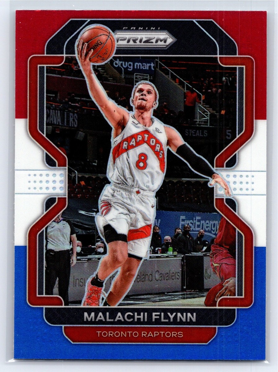2021-22 Panini Prizm - #111 Malachi Flynn Red White & Blue RWB | eBay
