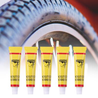 5 Pcs Rubber Solution Cement Puncture Glue Repair Bike Tyre Bicycle Hole T X7S3