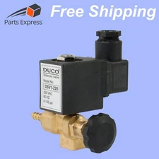Solenoid Valve Complete for HI-STEAM SVP-24 & MVP-35B Mini-boilers, #MVP035 220V