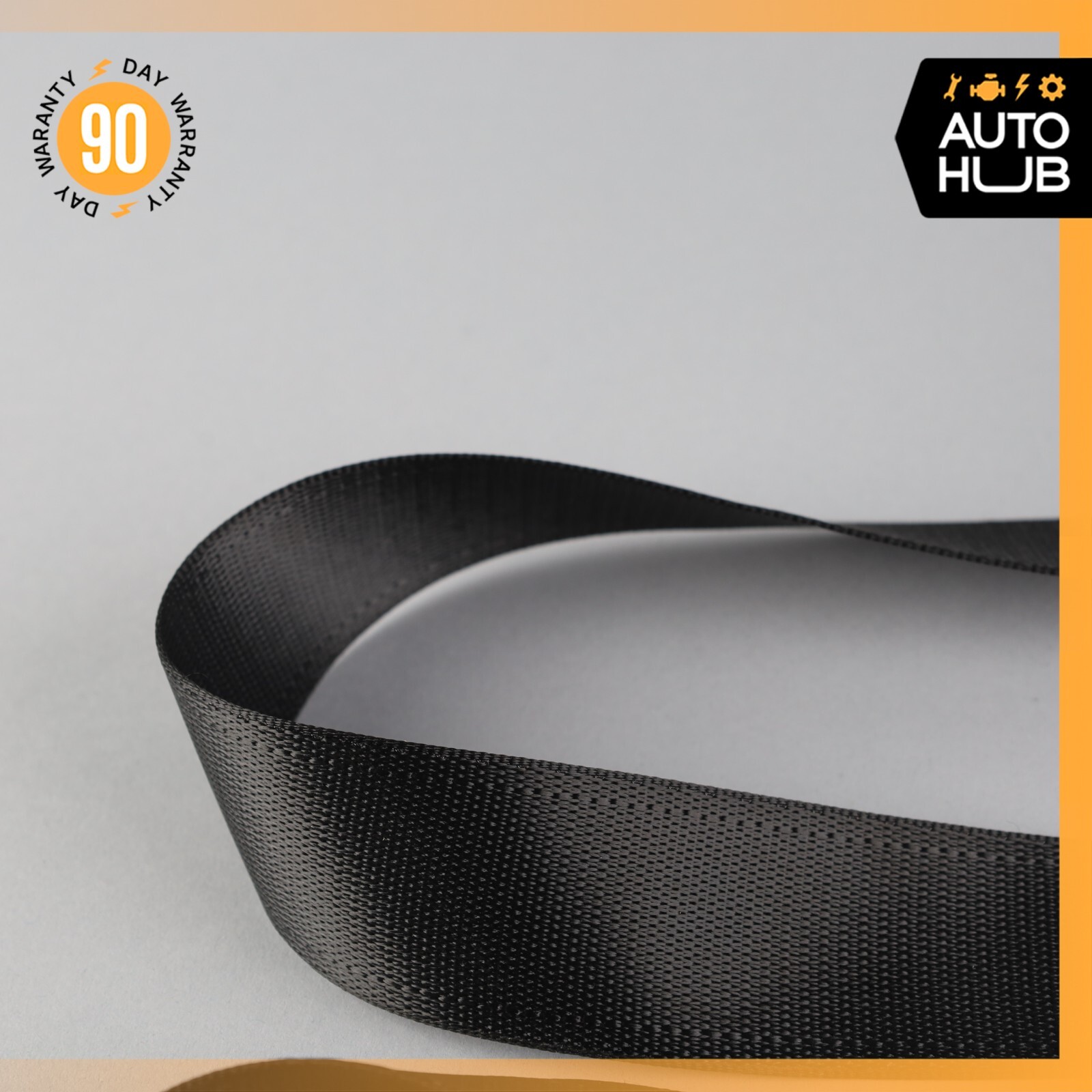 09-13 Maserati Quattroporte S M139 Rear Left or Right Side Seat Belt Black OEM