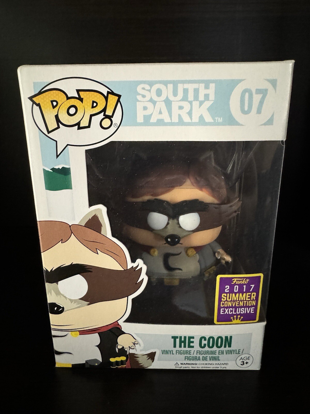Sale South Park The Coon Funko Pop #07 2017 Summer Con Exclusive