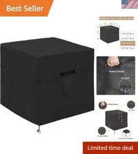 Durable Black AC Cover for Standard Units - Water Resistant & Custom Fit