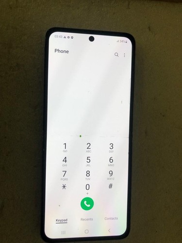 SAMSUNG GALAXY Z FLIP3 5G 128/256GB UNLOCKED SMARTPHONE - BLACK/GREEN DOT ON LCD - Afbeelding 8 van 21