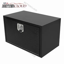30 x 18 x 18 inch Steel Underbody Truck Tool Box with Aluminum Door Heavy Duty