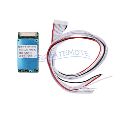 10S 36V 15A BMS Li-ion Lipolymer 18650 Battery Charge Protection Board For Ebike