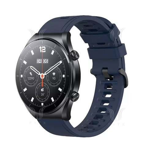 For Xiaomi Watch 2 Pro / S3 / S1 Active / S1 Pro Silicone Sport Watch Band Strap - Picture 2 of 22
