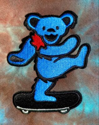 Grateful Dead dancing bears Patches deadhead good lovin jerry