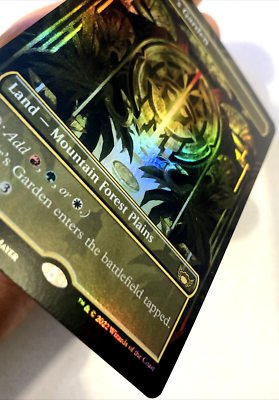 MTG Jetmir's Garden BORDERLESS FOIL Streets of New Capenna 291 NM