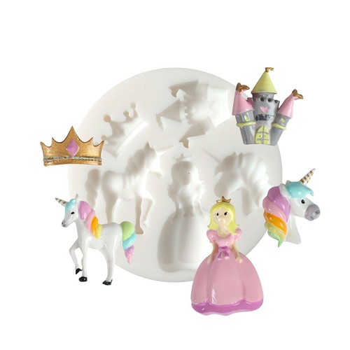 Silicone Mold (Mini) Unicorn Princess