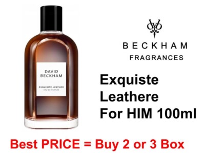 Exquisite Leather 100ml Becks EDP by DAVID BECKHAM Eau de Parfum for Men