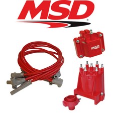 Msd Ignition Tuneup Kit 1987-95 Chevygmc Ext Coil 4.3l V6 Caprotorcoilwires