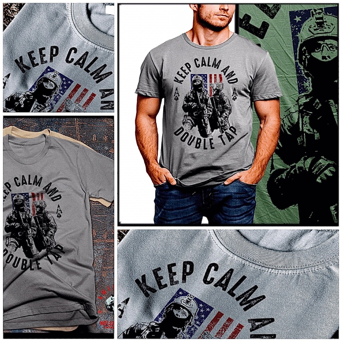 Tactical t-shirt special forces operators combat assault