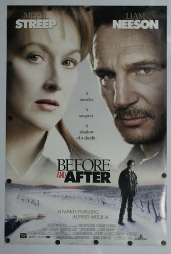 Before and After 1996 Double Sided Original Movie Poster 27" x 40"