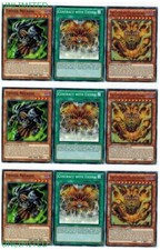 9 Cards 3X Legendary Exodia Incarnate Ultra, Contract Exodia Necross LDK2 Unli