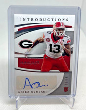 2021 Panini Immaculate Collegiate AZEEZ OJULARI RC AUTO 98/99 Giants