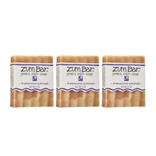 Zum Bar Goat's Milk Soap - Frankincense-Patchouli - 3  Assorted Scents , Sizes 