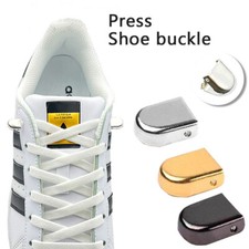 50Pcs Shoe Buckle ONLY No Need to Tie The Shoelace Only Press The Buckle  