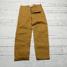 Anthropologie The Wanderer Pant Womens Size 28x26 Button Fly Cotton Stretch