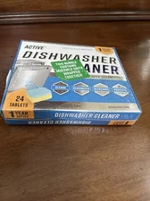 Dishwasher Cleaner Deodorizer Tablets 48 Pack - Deep Cleaning Descaler Pods Dish