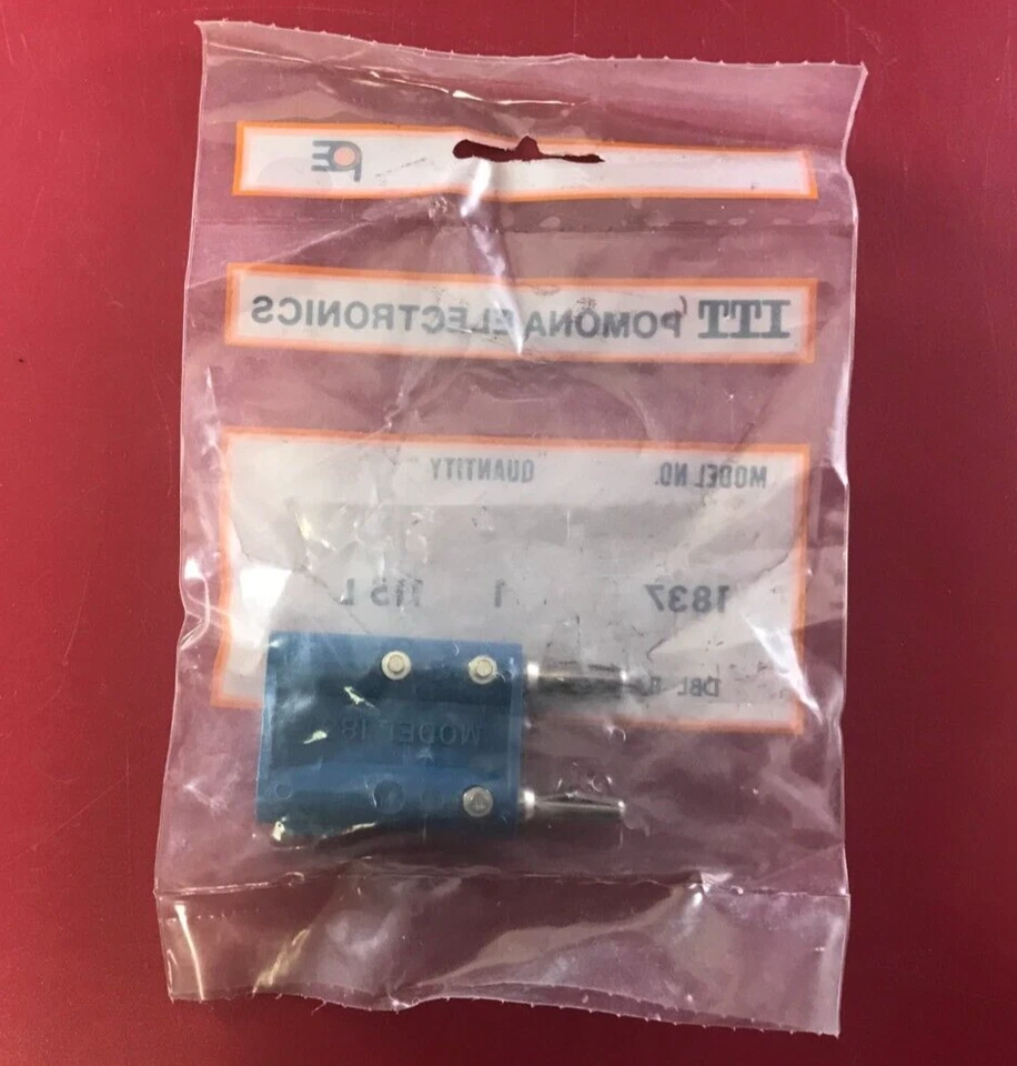 ITT POMONA ELECTRONICS 1837 DBL BANANA PLUG, 3 TERMINAL ISOLATION (1PC) - Image 2 of 2