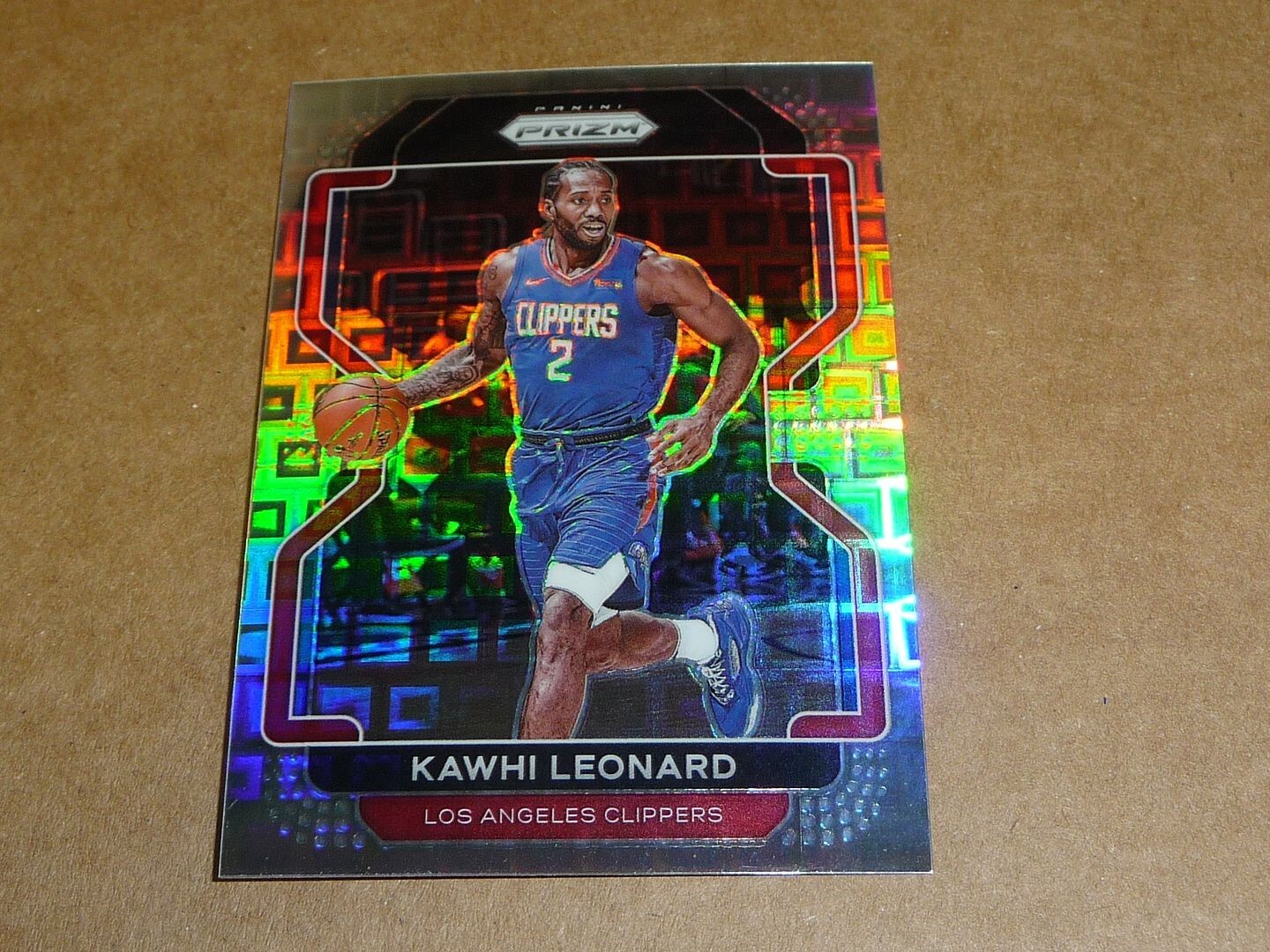 (J) 2021/22 Panini Prizm PREMIUM BOX SET PANDORA /150 KAWHI LEONARD CLIPPERS #71