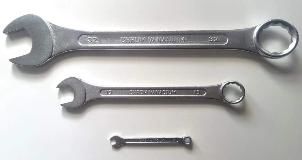 BGS DO IT YOURSELF Schraubenschlüssel Maulschlüssel Ringschlüssel Ringmaul Schlüssel Gabel 6-32mm