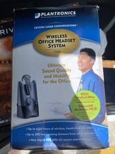 Plantronics CS50 900 Mhz Wireless Headset System w/ HL10 handset lifter USED