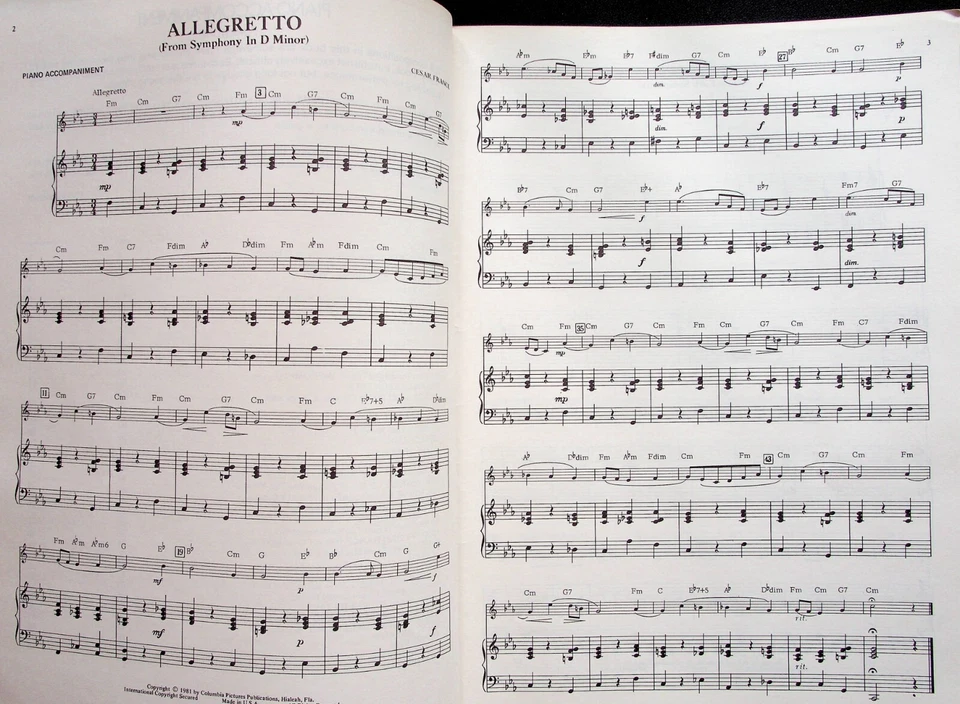 Trumpet Solos Intermediate 39 Songs Piano Accompaniment Sheet Music Song Book - Image 3 of 4