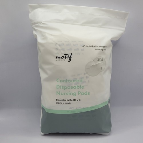 Motif Medical Contoured Einweg-Pflegepads 60 Stück Neu & Versiegelt