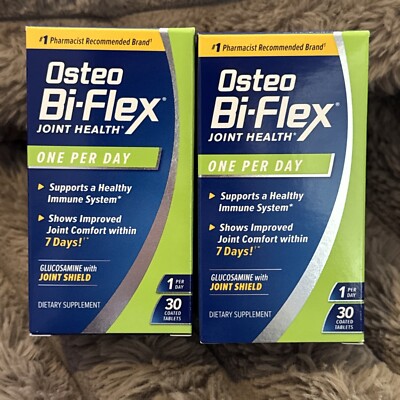 2 Osteo Bi-Flex Glucosamine Vitamin D One A Day Joint Health Bone Immune Support