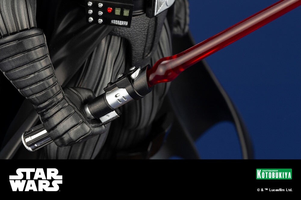 Kotobukiya Star Wars Darth Vader ARTFX Statue - 1/7 Scale, Hiromoto SIN-Ichi Artist Series, Multicolor