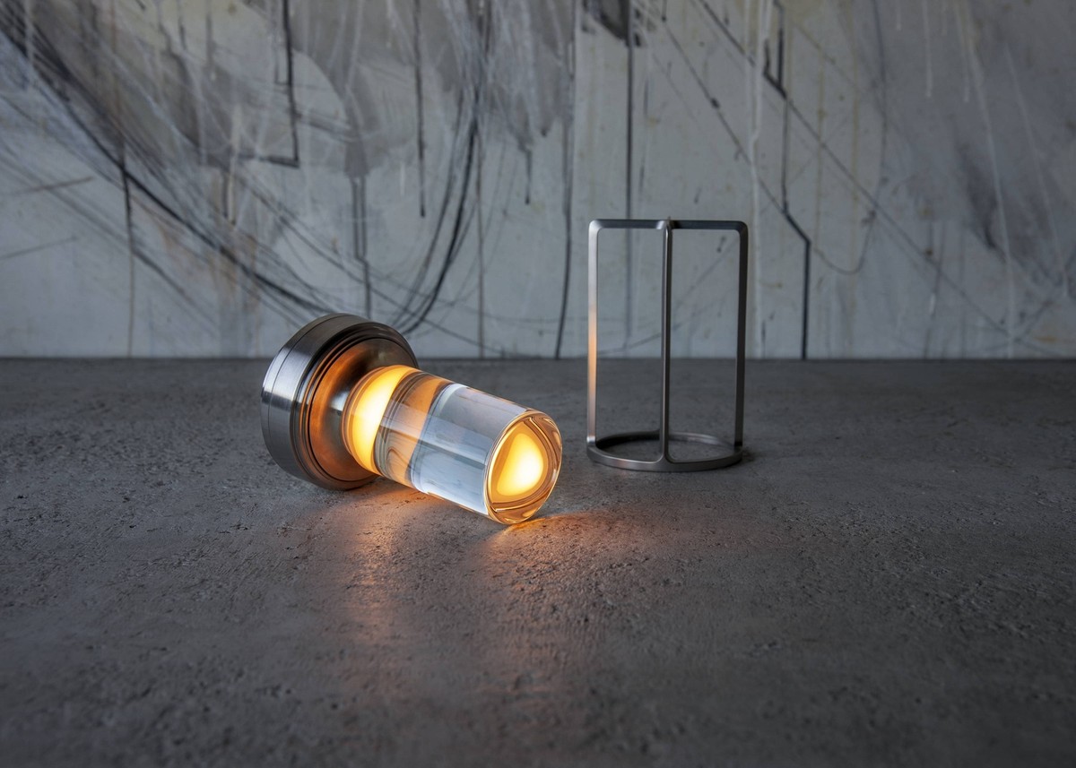Ambientec Turn+ Stainless Steel LED Table Lamp TP-01SS USB 