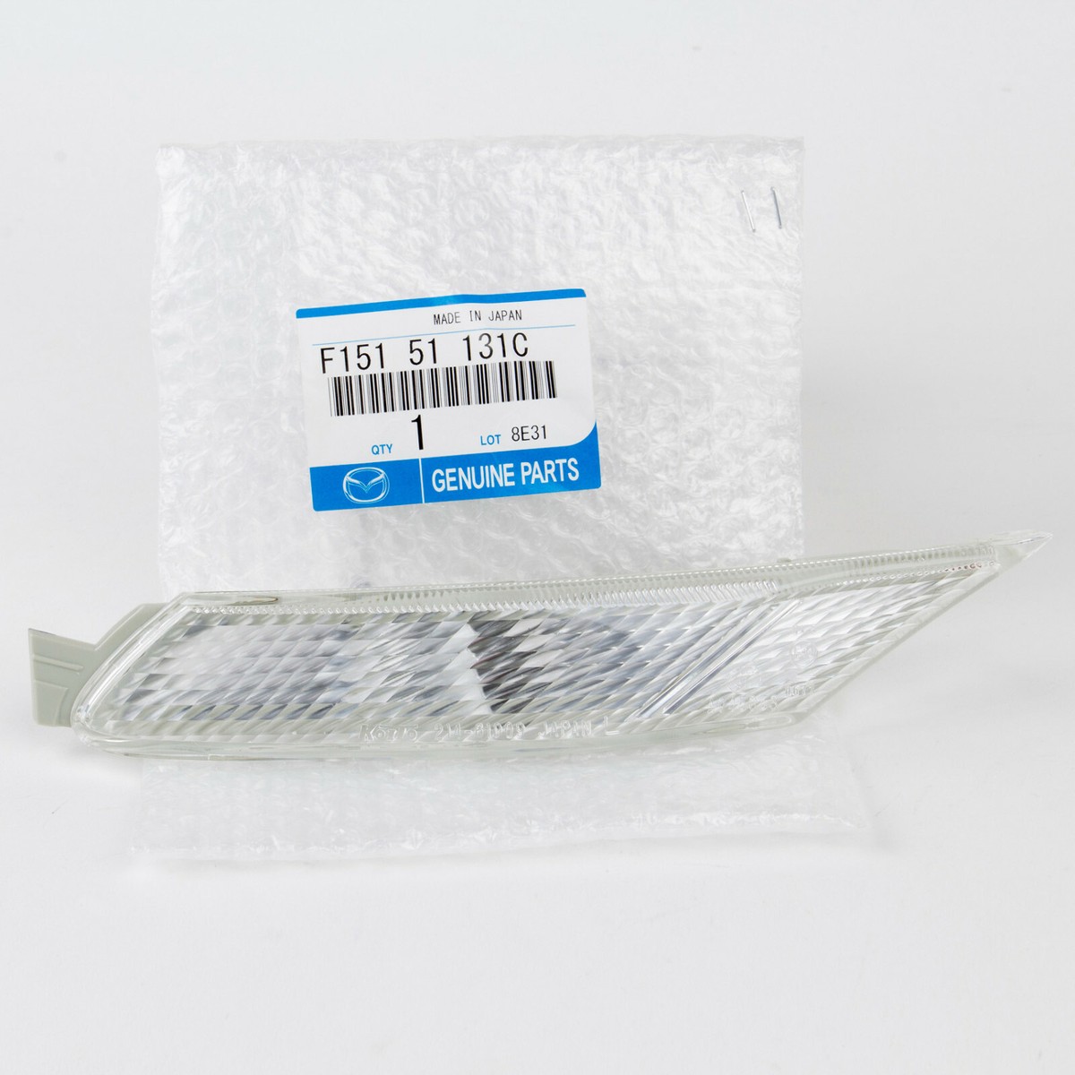 愛称板　まつかぜ Genuine OEM Mazda RX8 Front Clear Side Marker Lense LEFT ONLY