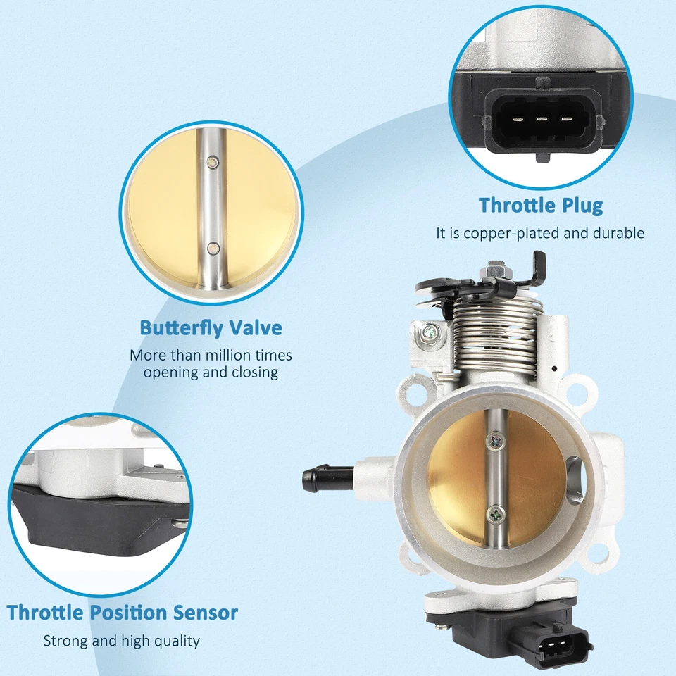 Cuerpo del acelerador para Hyundai Elantra Tiburon Tucson Kia Sportage para Spectra5 2,0 L Foto 4 de 4