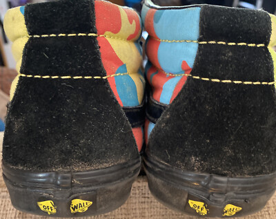 靴 VANS SK8-MID REISSUE NEON CAMO vans Vans Sk8-Mid Reissue 'Neon Camo' VN0A3MV8ULX