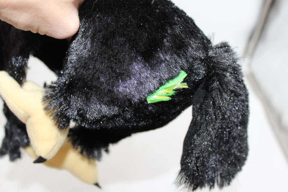 Wild Republic Turkey Vulture Plush Buzzard Stuffed Bird Black Red 13