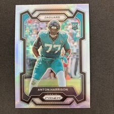 Anton Harrison 2023 Panini Prizm Silver Prizm Rookie #347 Jacksonville Jaguars