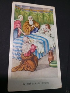 MALTA GOZO OLD HOLY CARD