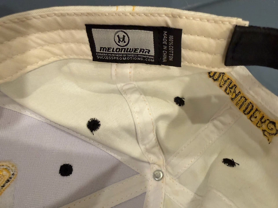 Gorra firmada por el equipo Bradenton Marauders Piratas de Pittsburgh Gorra de ligas menores rara Foto 4 de 4