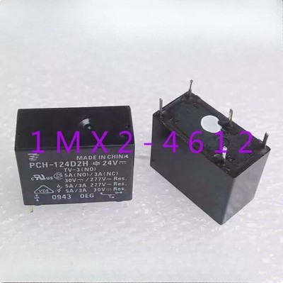 3pcs new PCH-124D2H DC24V 5A 277VAC five-pin *rr